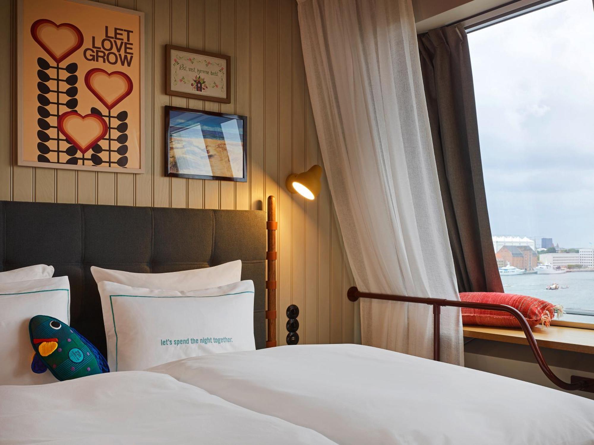 25Hours Hotel Paper Island Köpenhamn Rum bild